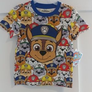  NWT Paw Patrol Shirt 